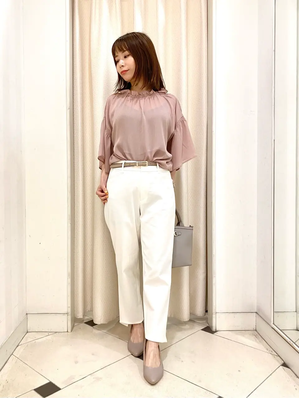 ANY SIS 横尾 コーディネート画像