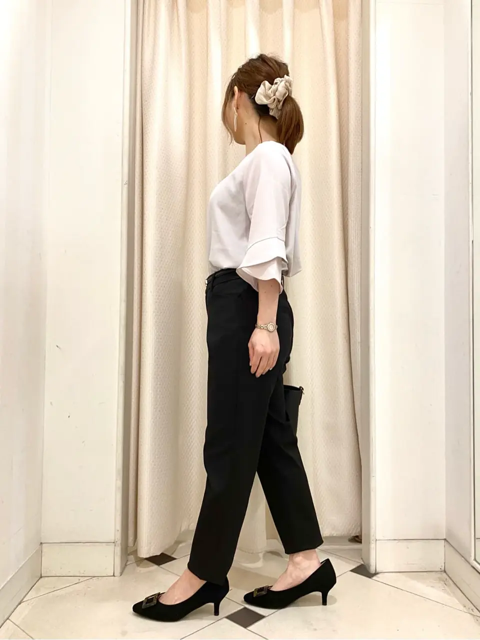 ANY SIS 横尾 コーディネート画像