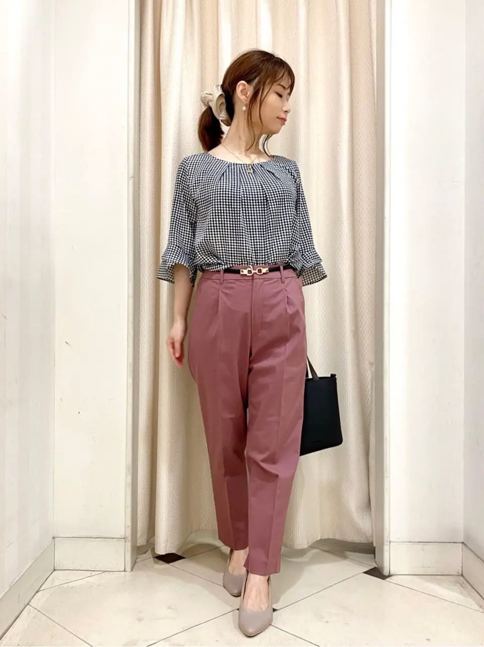 ANY SIS 横尾 コーディネート画像