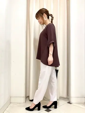 ANY SIS 横尾 コーディネート画像