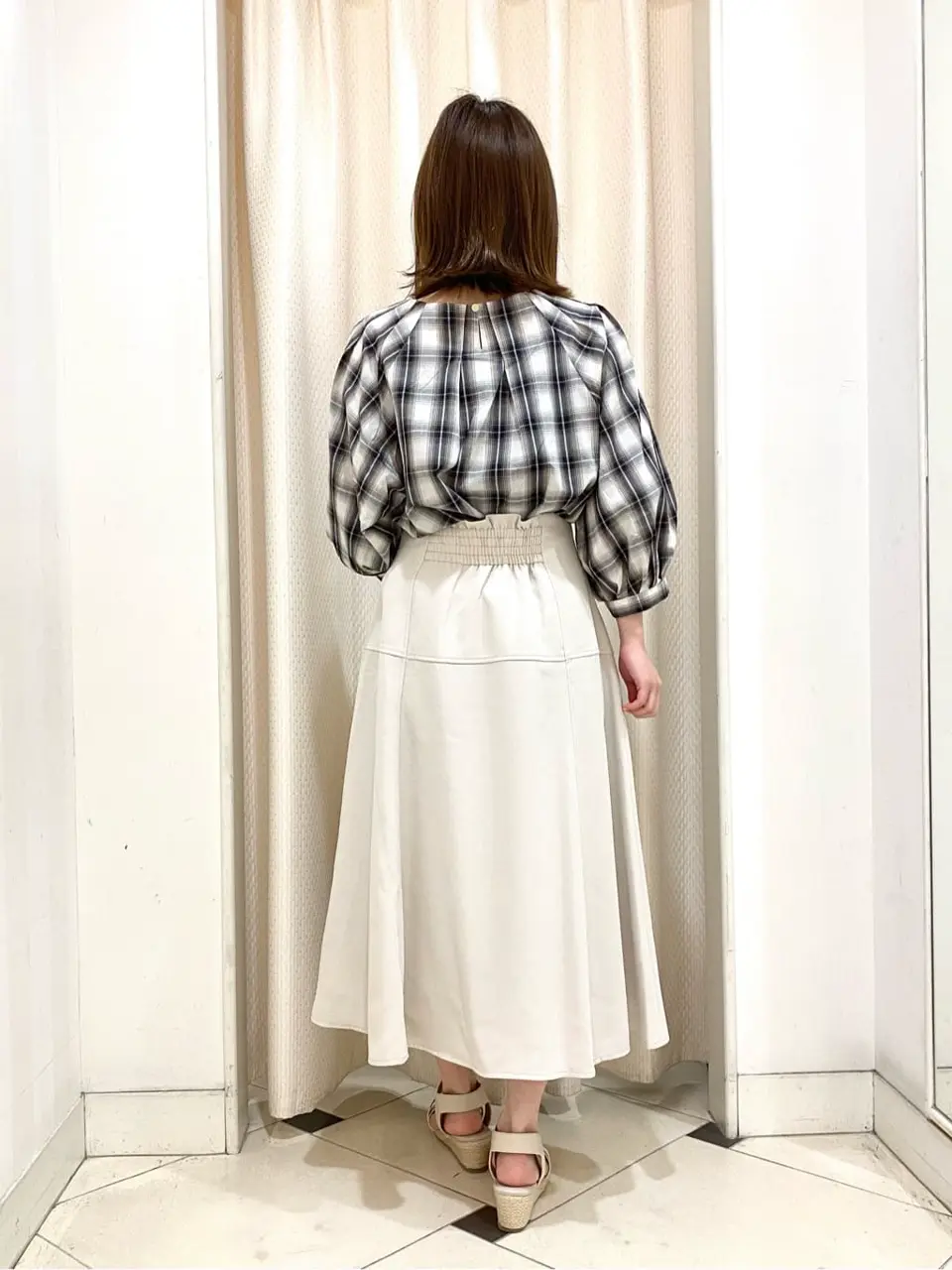 ANY SIS 横尾 コーディネート画像