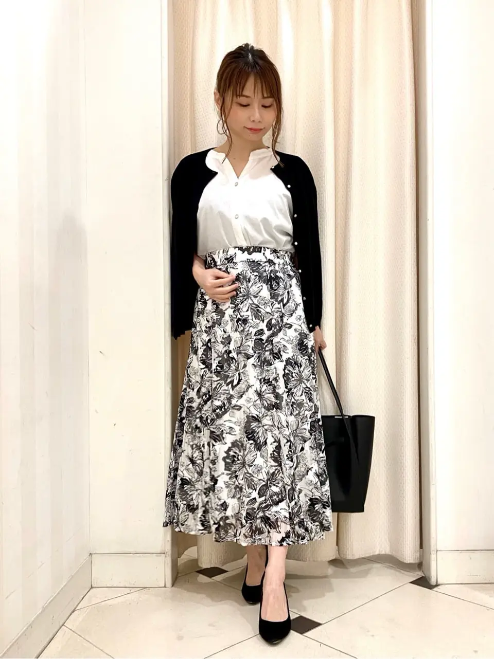 ANY SIS 横尾 コーディネート画像