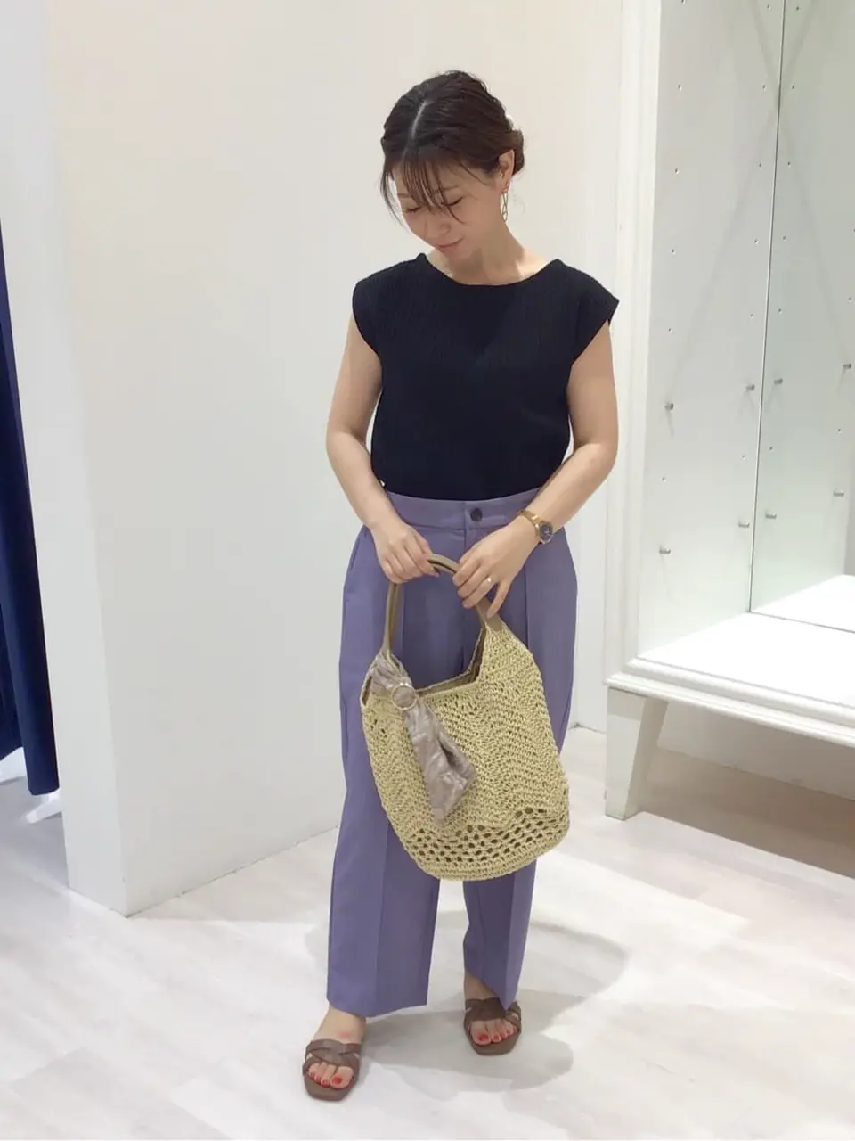 ANY SIS スタッフ コーディネート画像