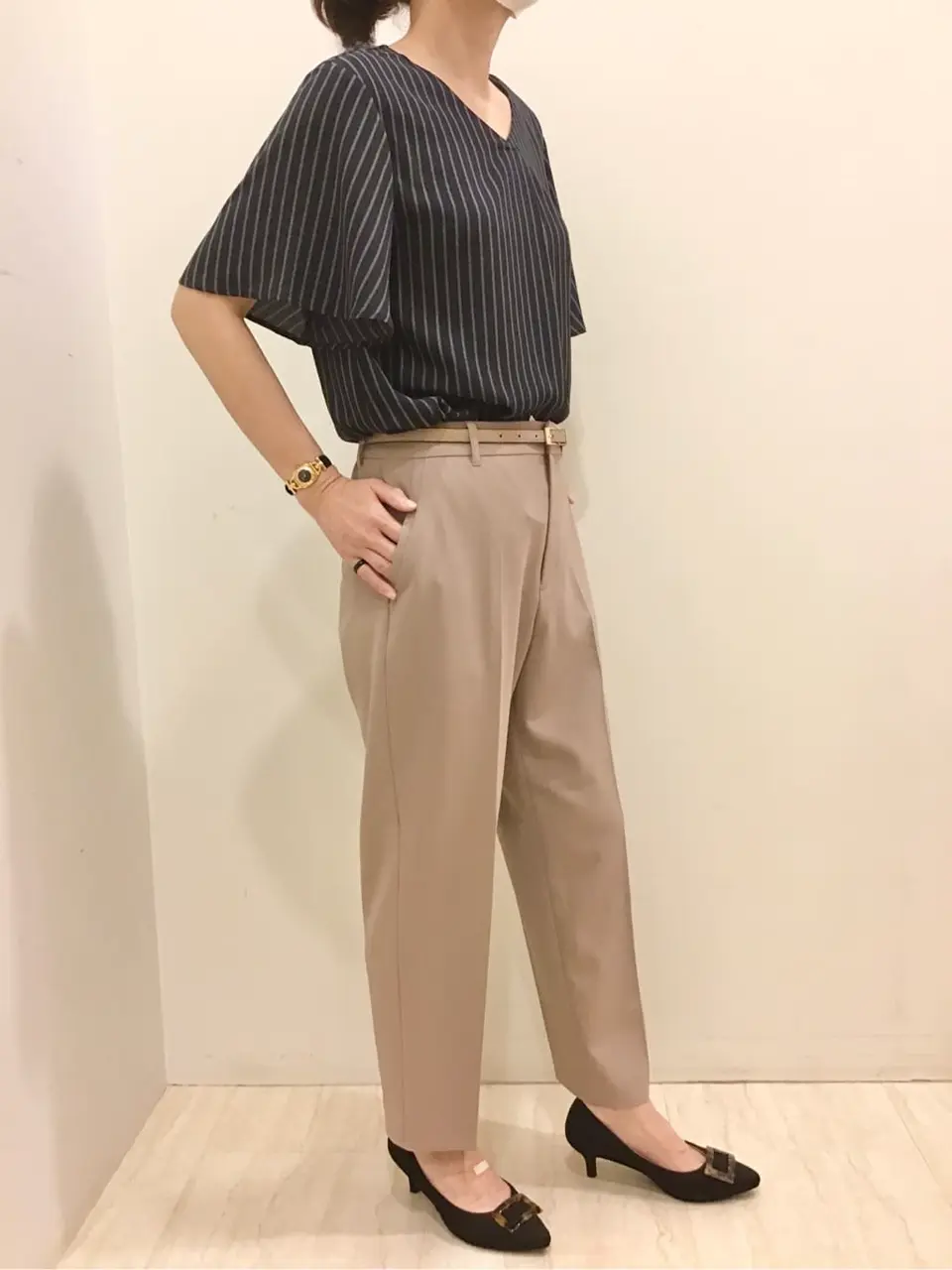 ANY SIS スタッフ コーディネート画像