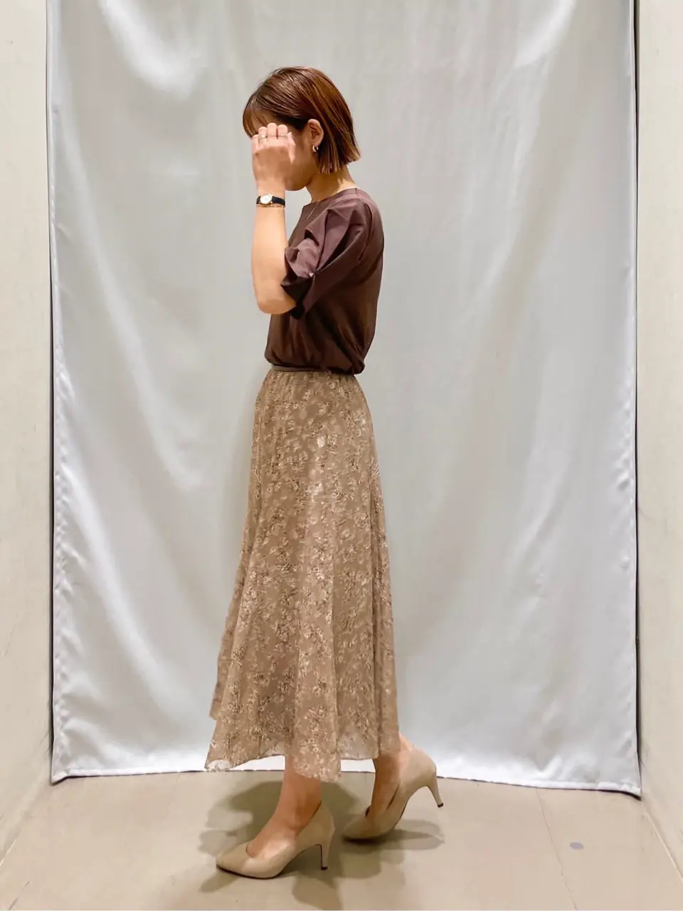 ANY SIS 濱野 コーディネート画像