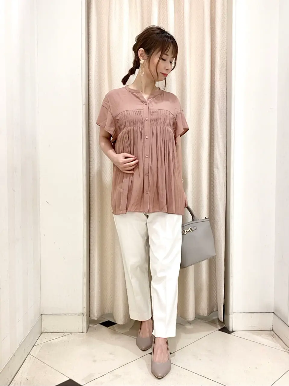 ANY SIS 横尾 コーディネート画像