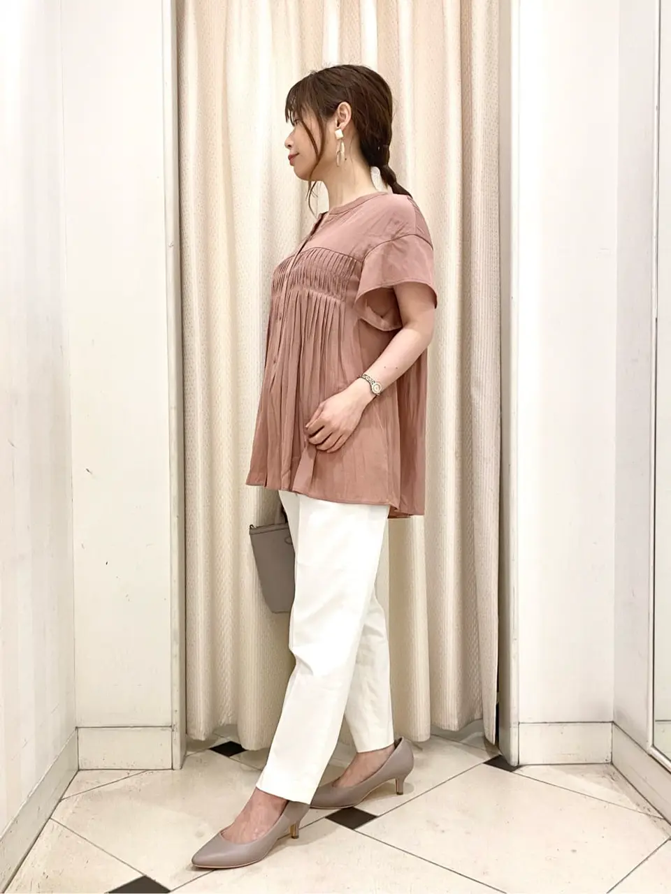 ANY SIS 横尾 コーディネート画像