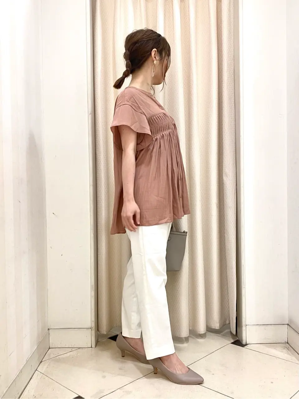 ANY SIS 横尾 コーディネート画像