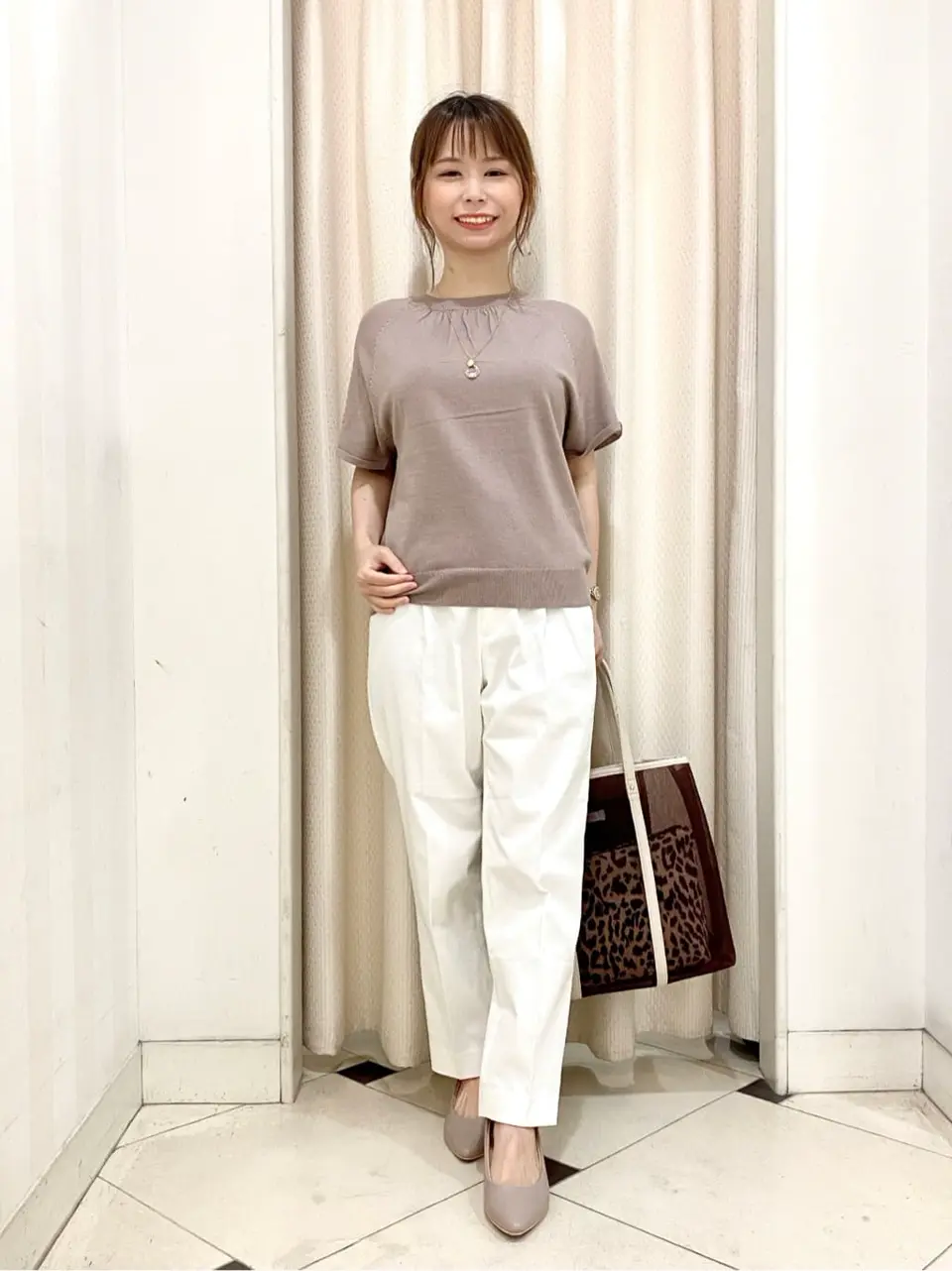 ANY SIS 横尾 コーディネート画像