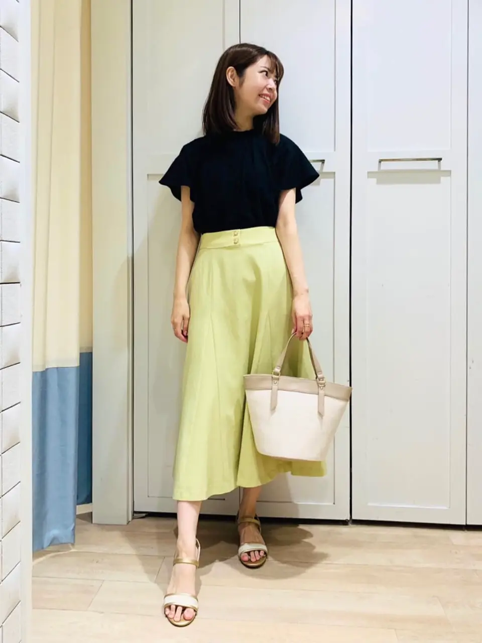  スタッフ コーディネート画像