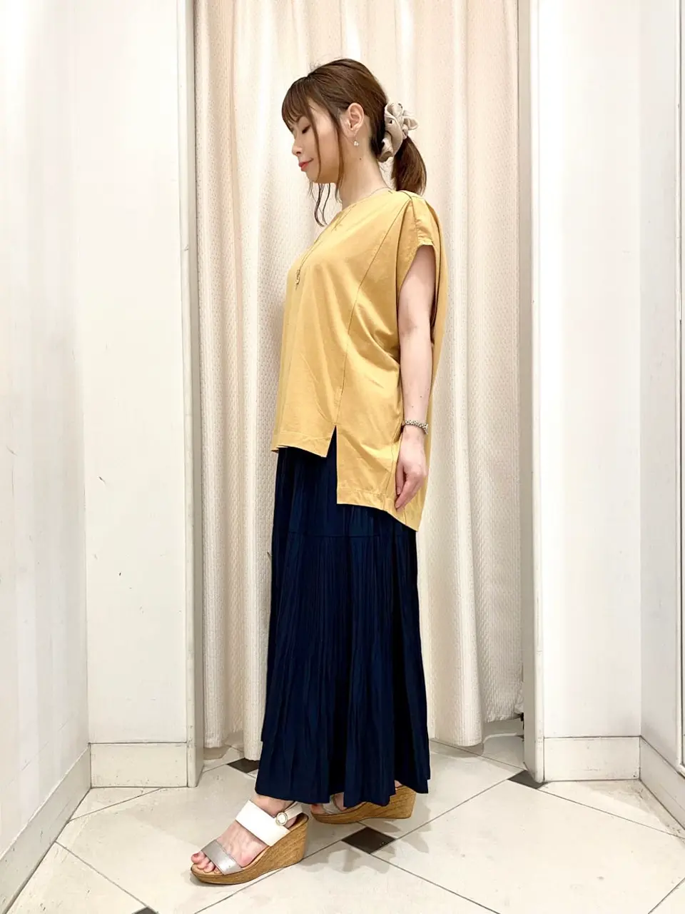 ANY SIS 横尾 コーディネート画像