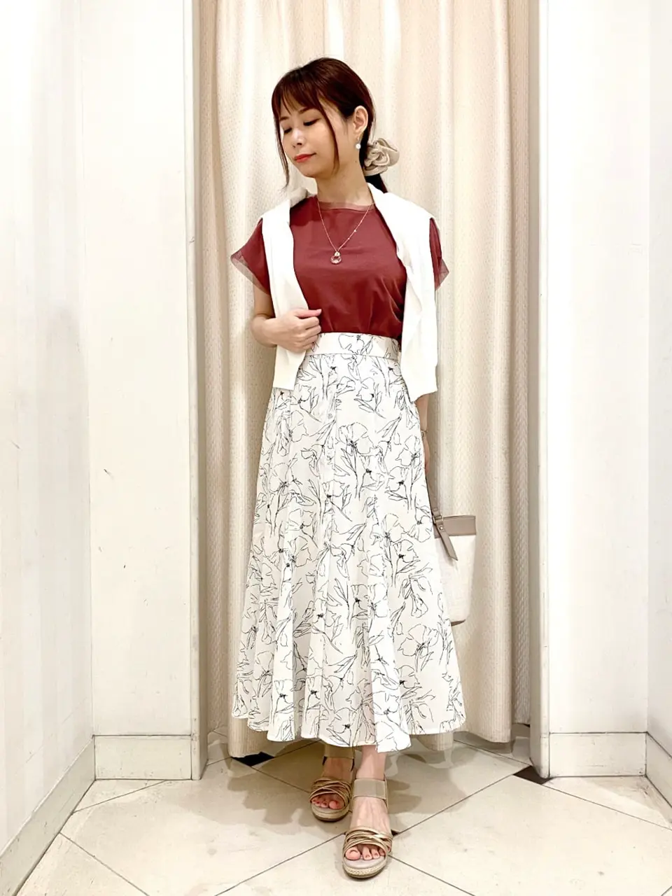 ANY SIS 横尾 コーディネート画像