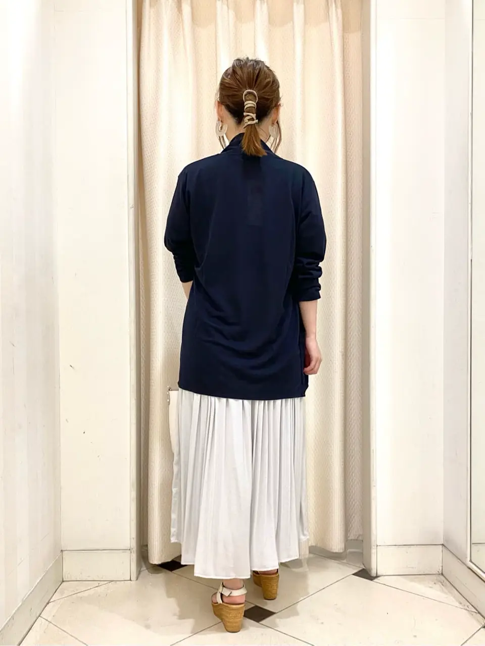 ANY SIS 横尾 コーディネート画像