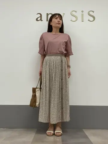 ANY SIS 長尾 コーディネート画像