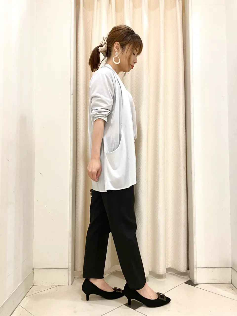 ANY SIS 横尾 コーディネート画像