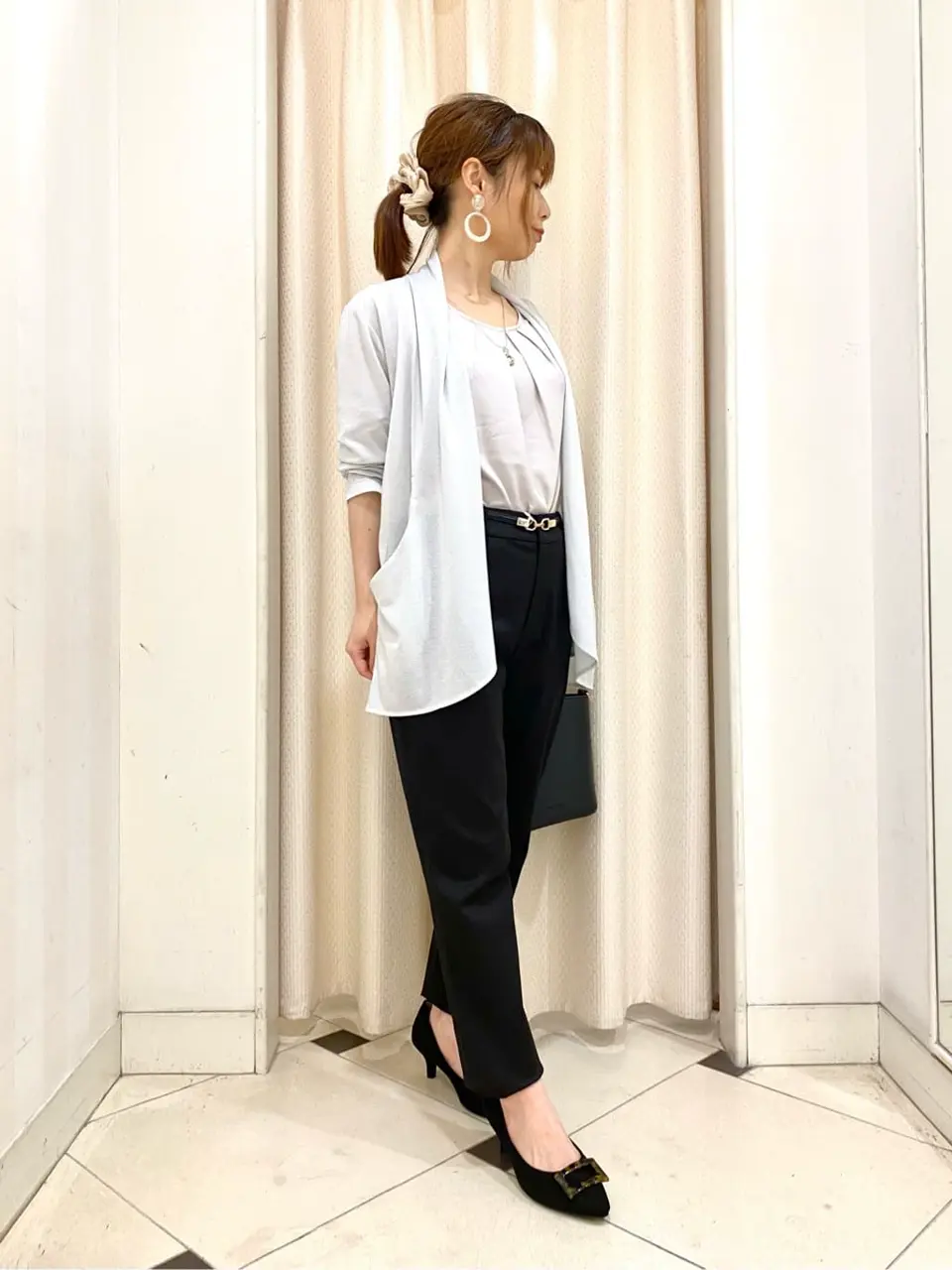 ANY SIS 横尾 コーディネート画像