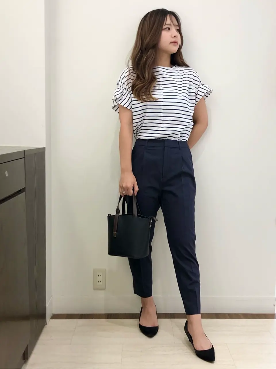 ANY SIS スタッフ コーディネート画像