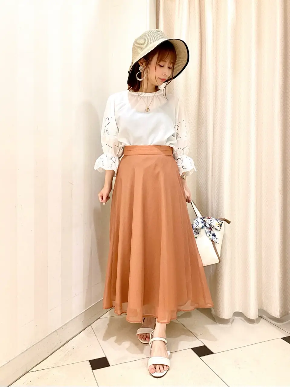 ANY SIS 横尾 コーディネート画像