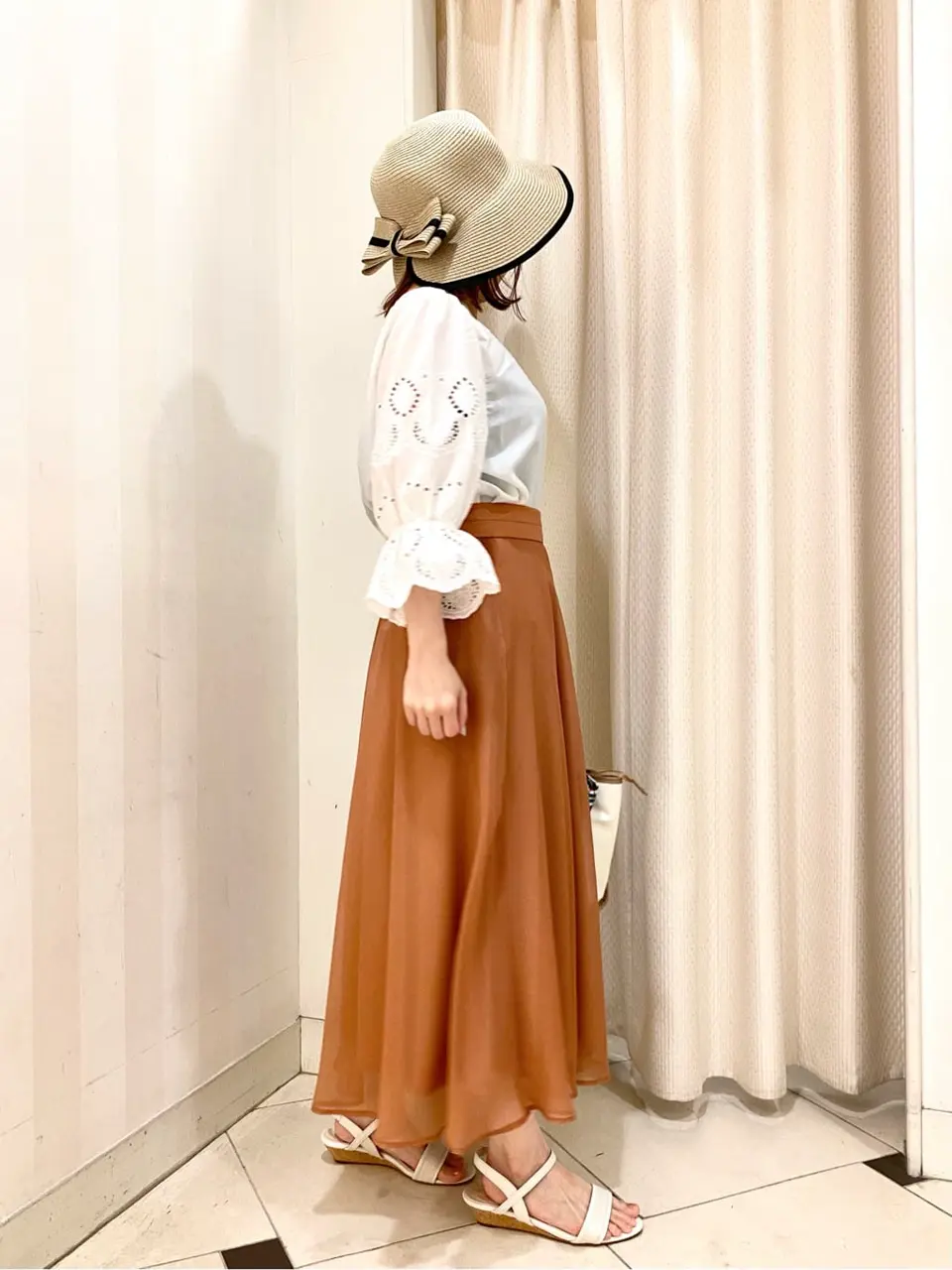 ANY SIS 横尾 コーディネート画像