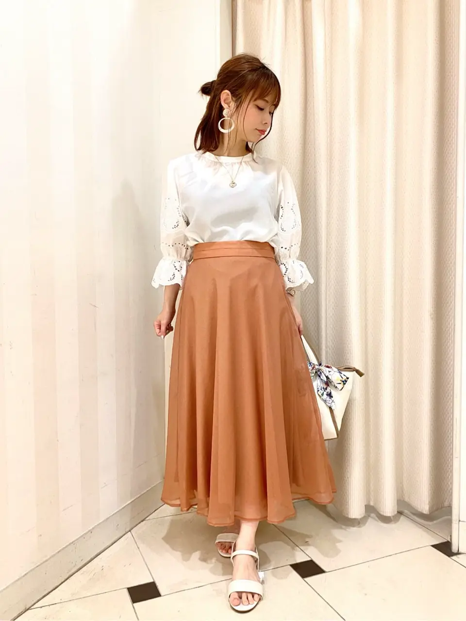 ANY SIS 横尾 コーディネート画像