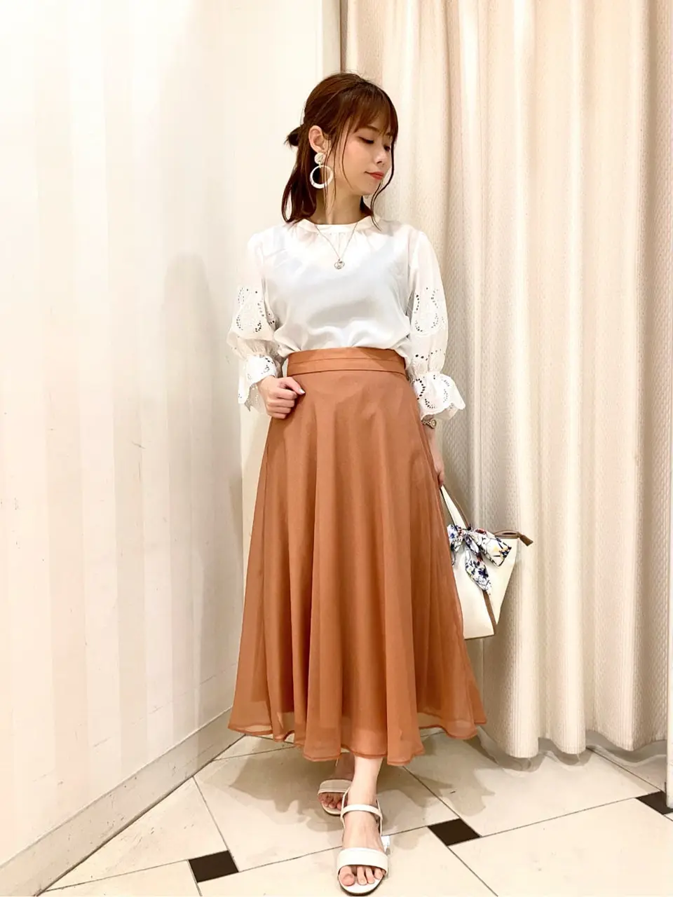 ANY SIS 横尾 コーディネート画像