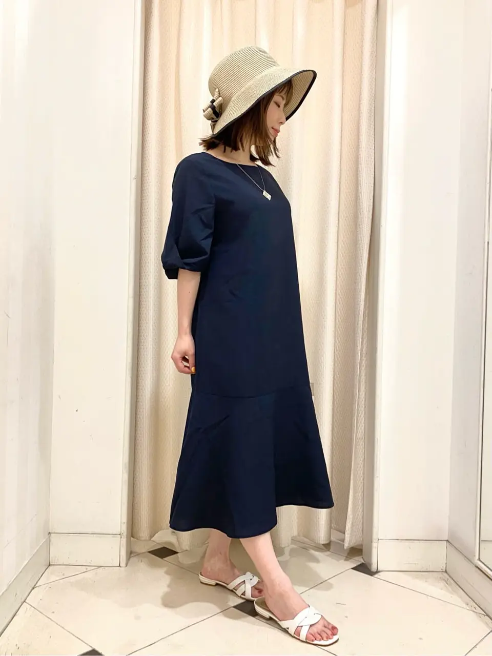 ANY SIS 横尾 コーディネート画像