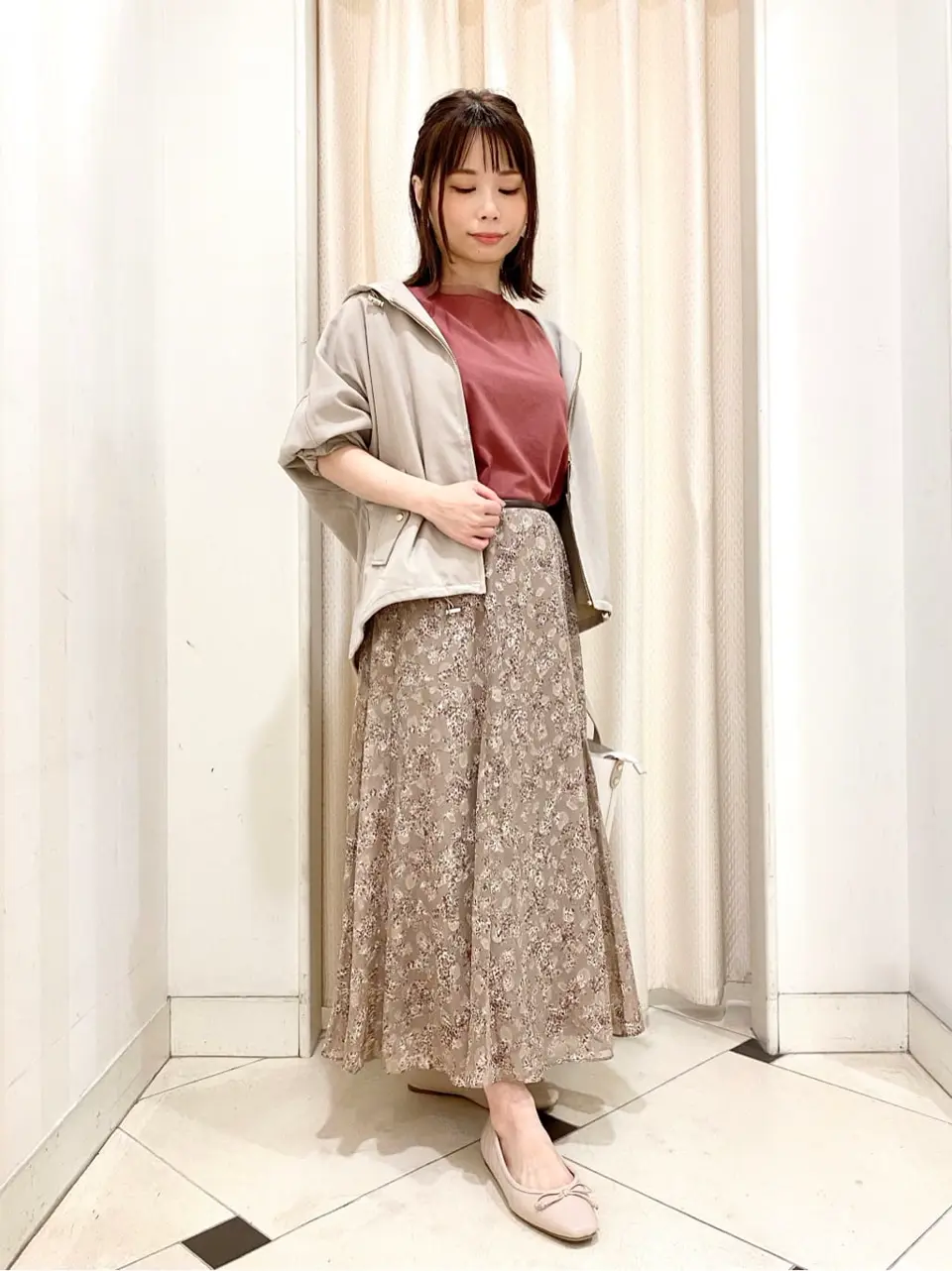 ANY SIS 横尾 コーディネート画像