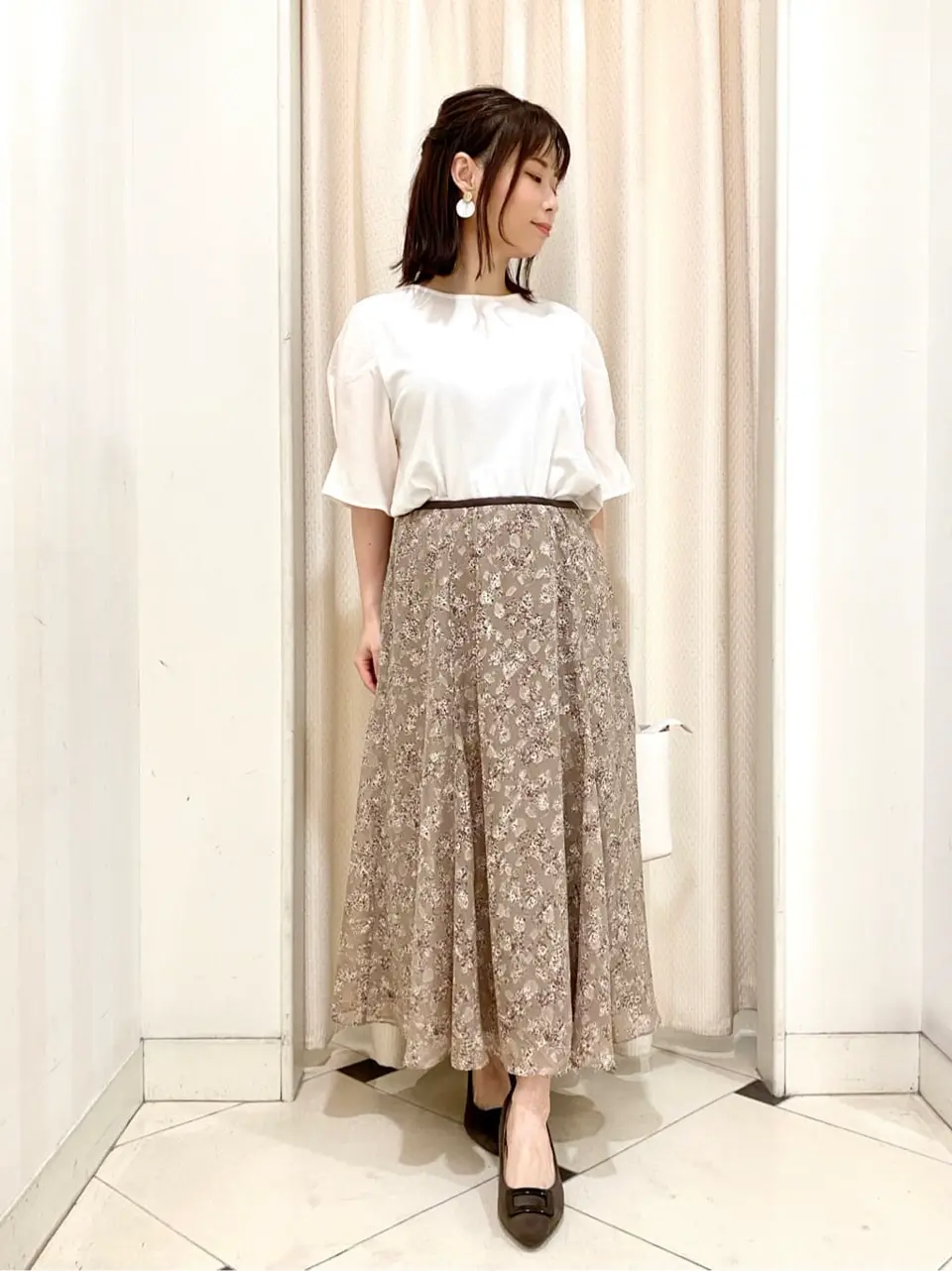 ANY SIS 横尾 コーディネート画像