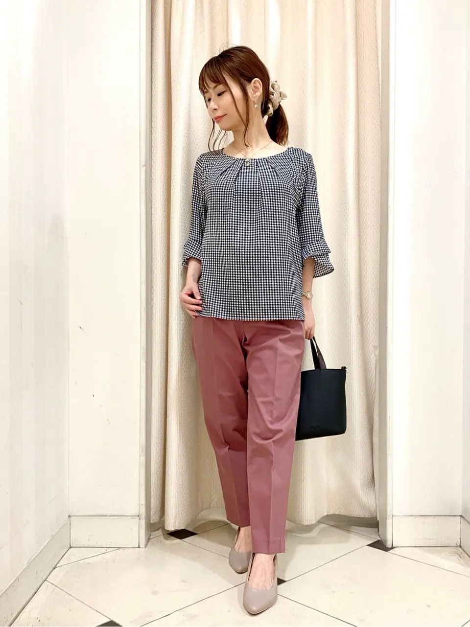 ANY SIS 横尾 コーディネート画像