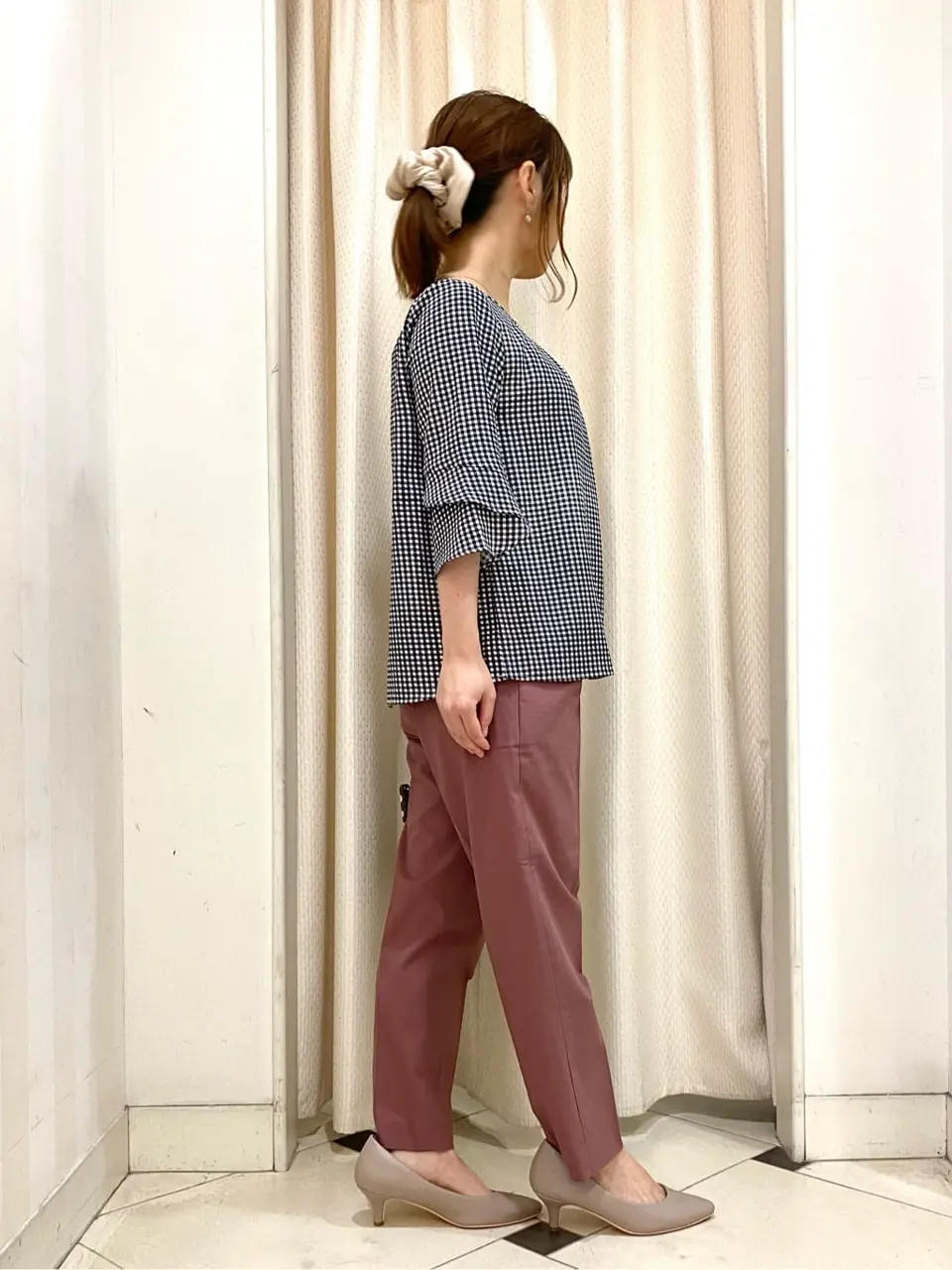 ANY SIS 横尾 コーディネート画像