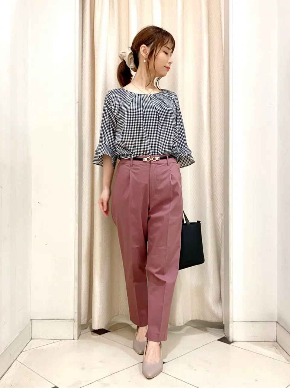 ANY SIS 横尾 コーディネート画像