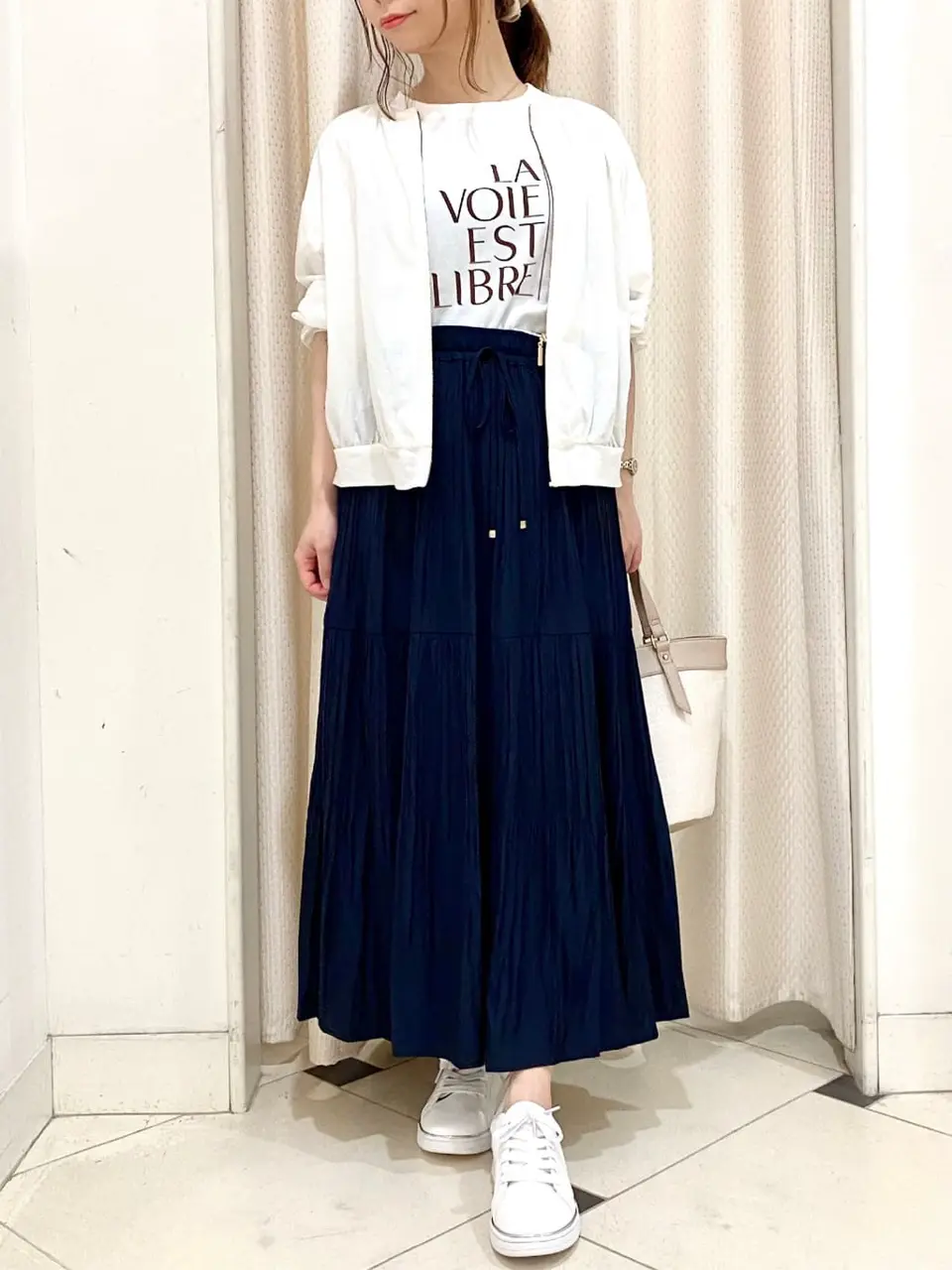 ANY SIS 横尾 コーディネート画像