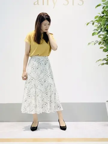 ANY SIS 岡本 コーディネート画像