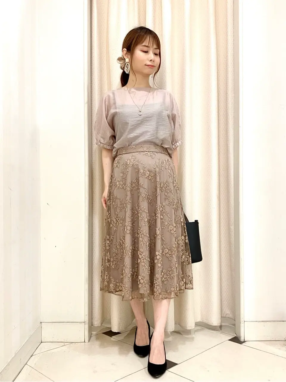 ANY SIS 横尾 コーディネート画像