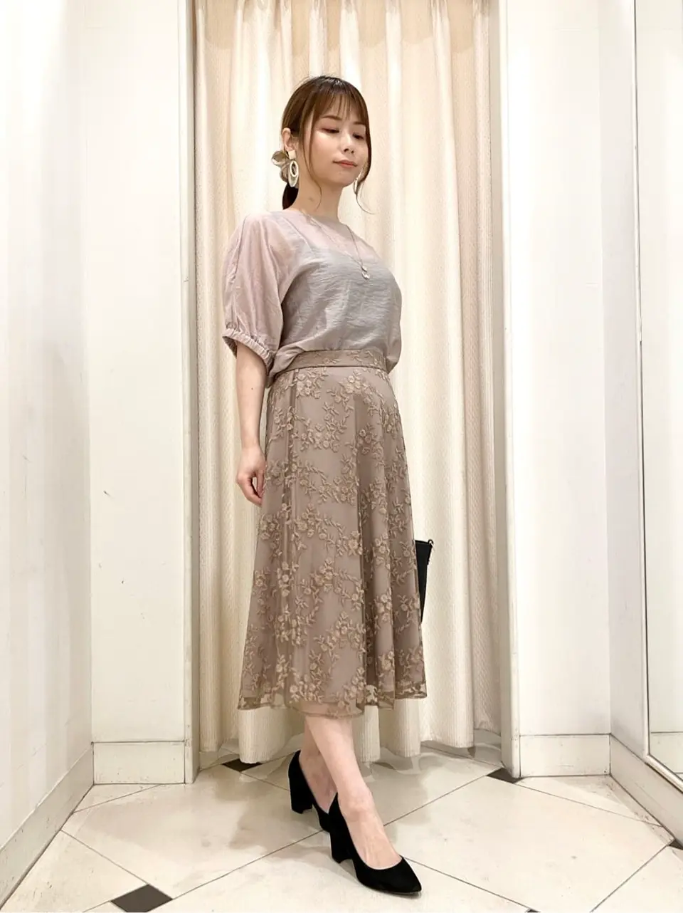 ANY SIS 横尾 コーディネート画像