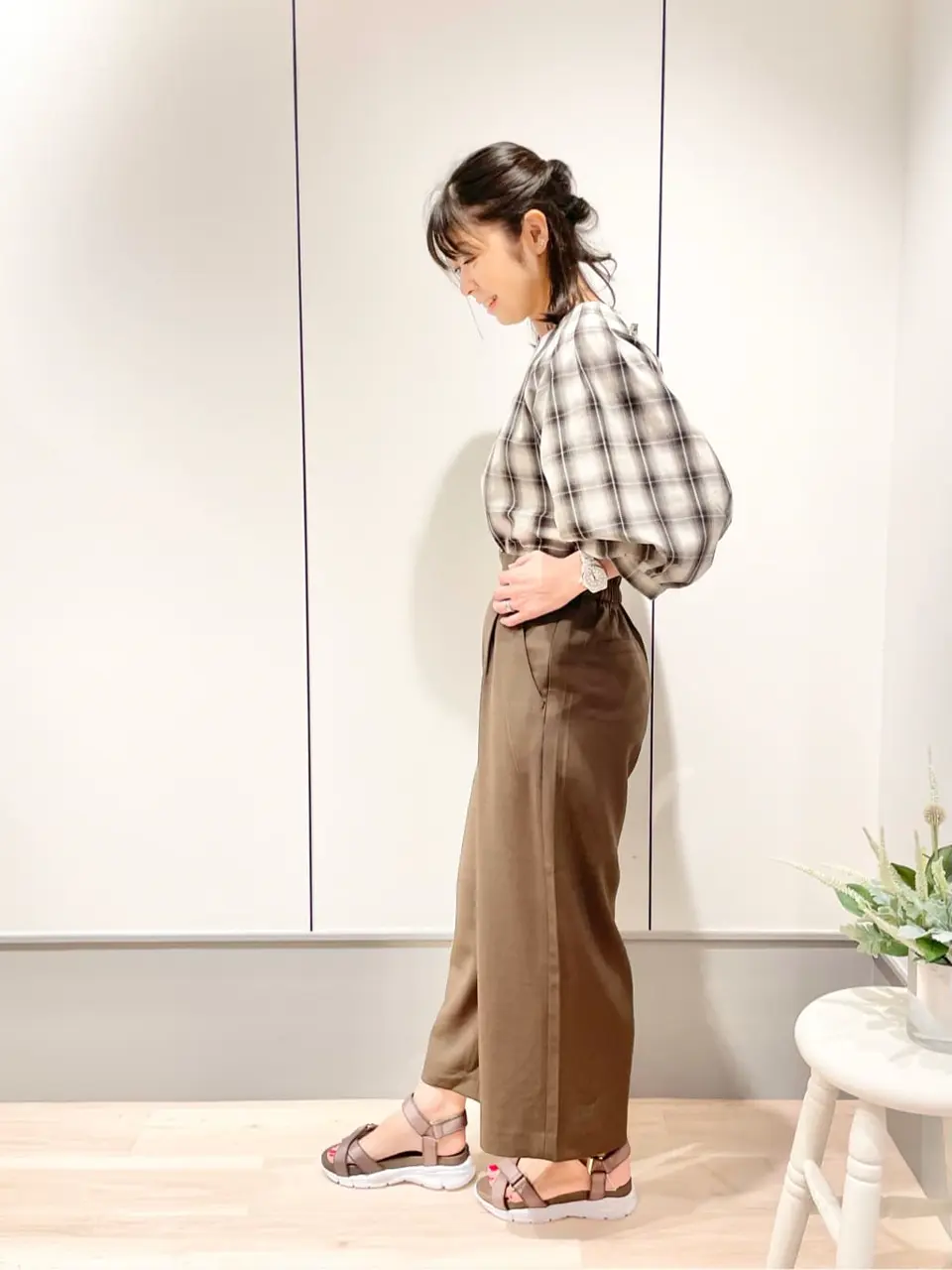 ANY SIS 山本 コーディネート画像