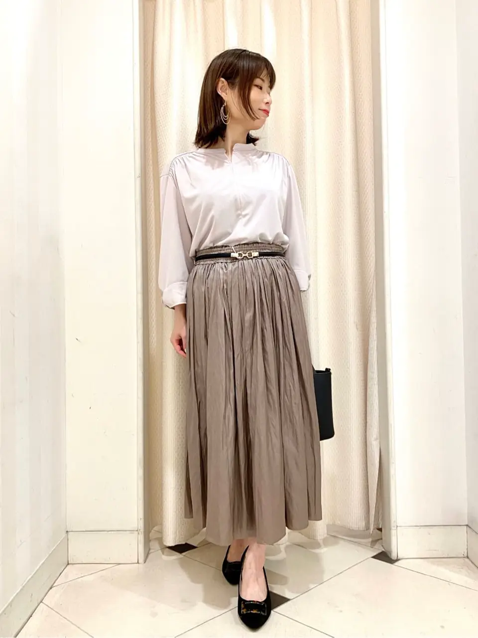 ANY SIS 横尾 コーディネート画像