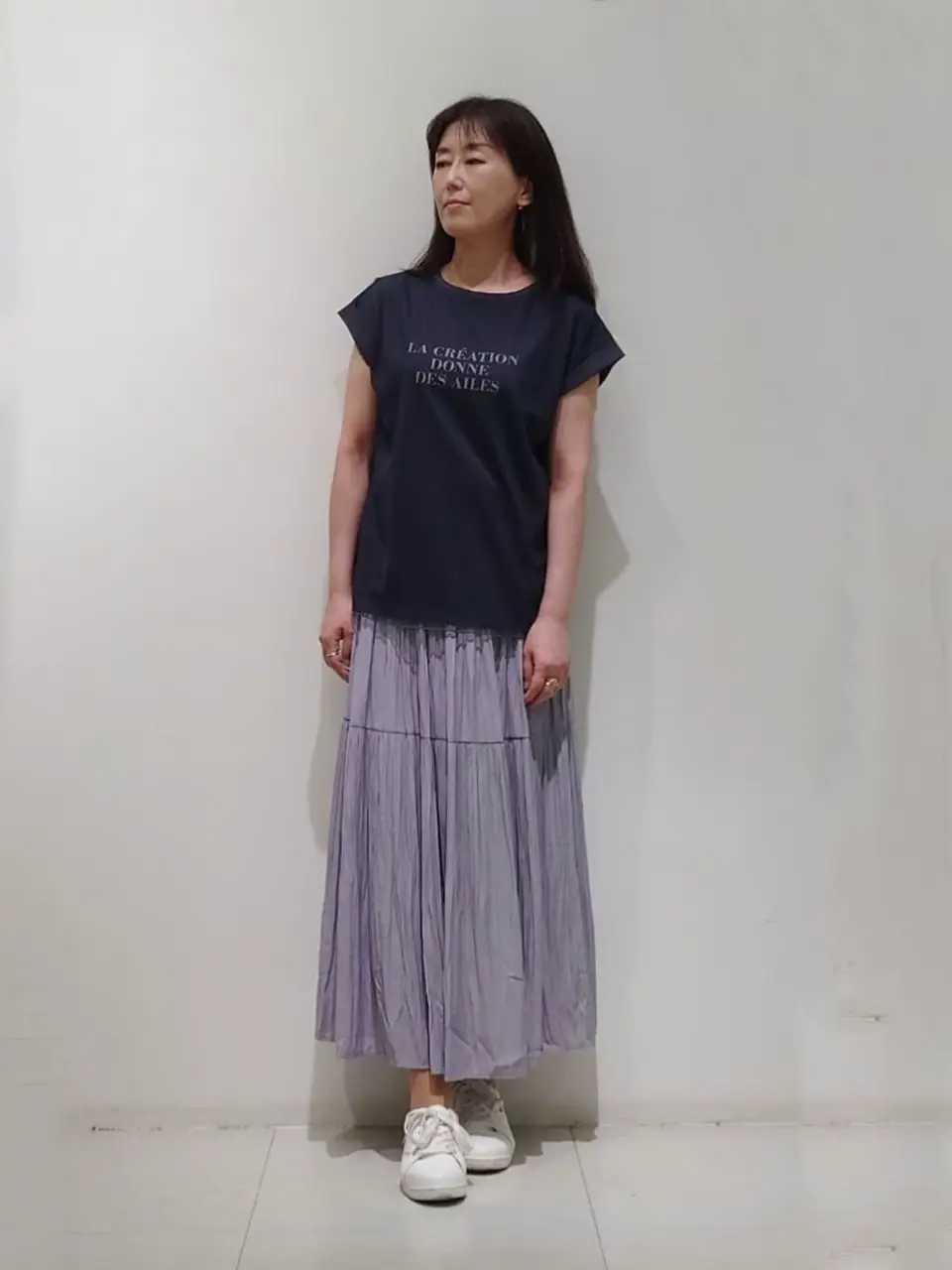 ANY SIS スタッフ コーディネート画像