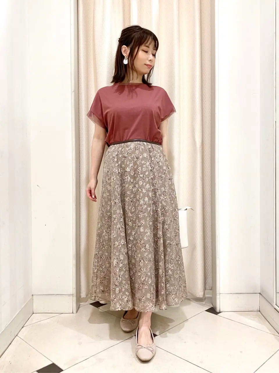 ANY SIS 横尾 コーディネート画像