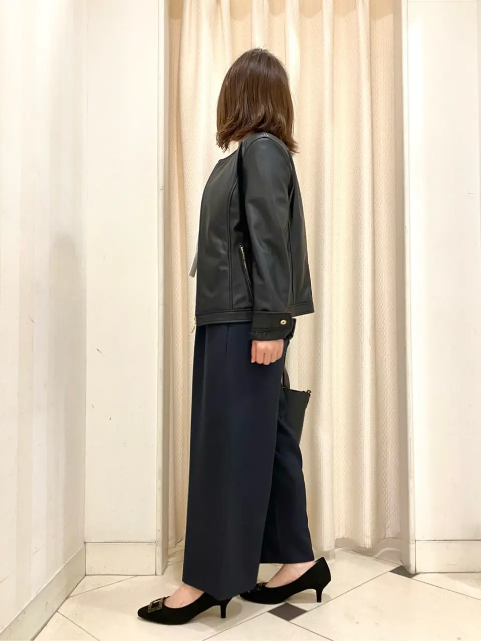 ANY SIS 横尾 コーディネート画像