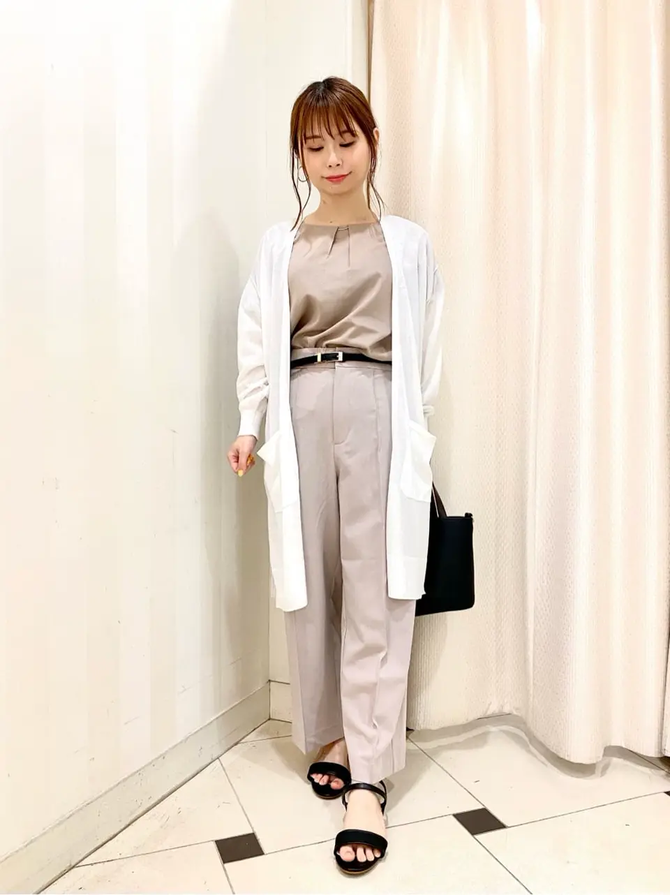 ANY SIS 横尾 コーディネート画像