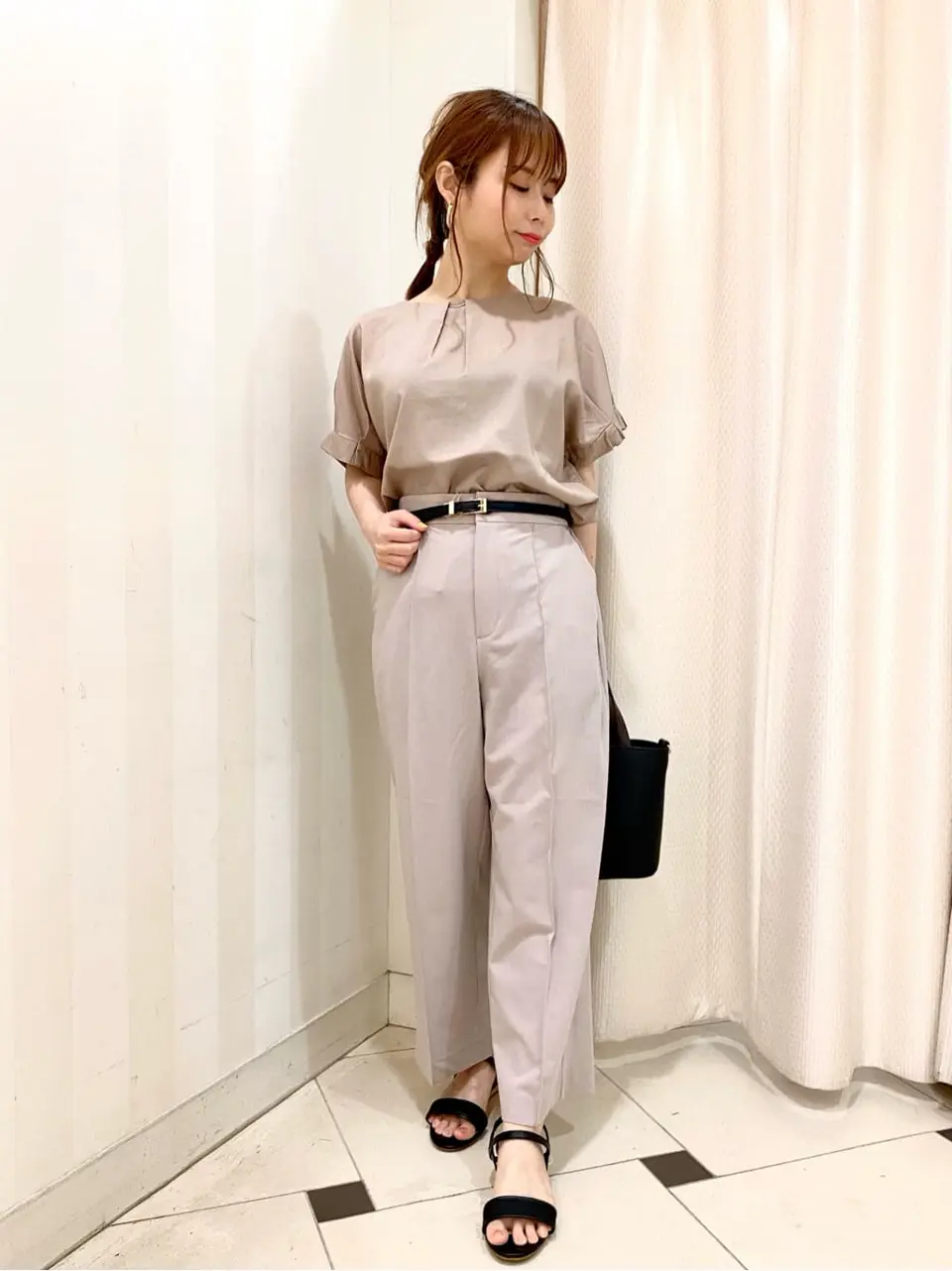 ANY SIS 横尾 コーディネート画像