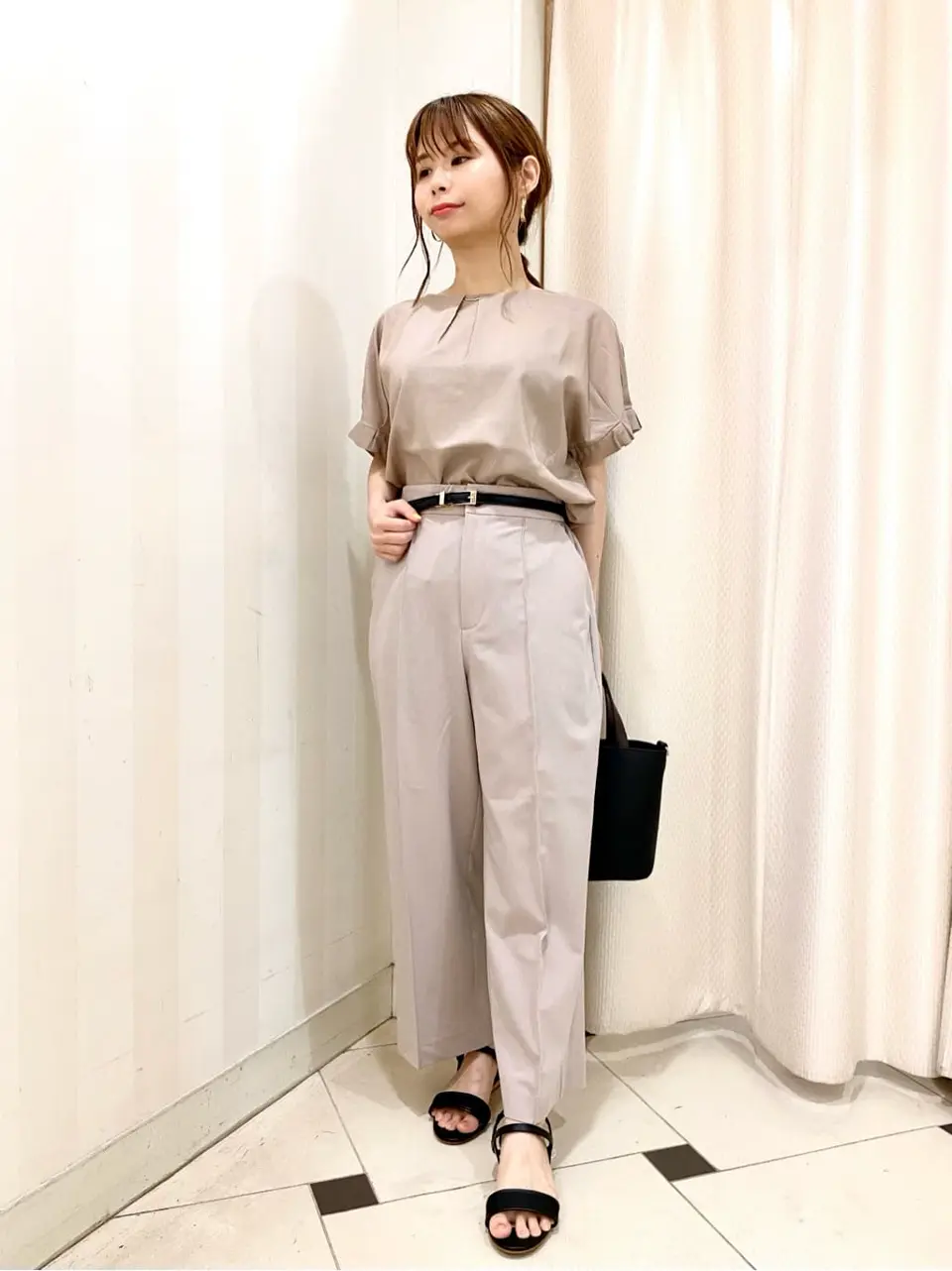 ANY SIS 横尾 コーディネート画像