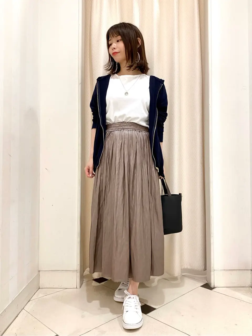 ANY SIS 横尾 コーディネート画像