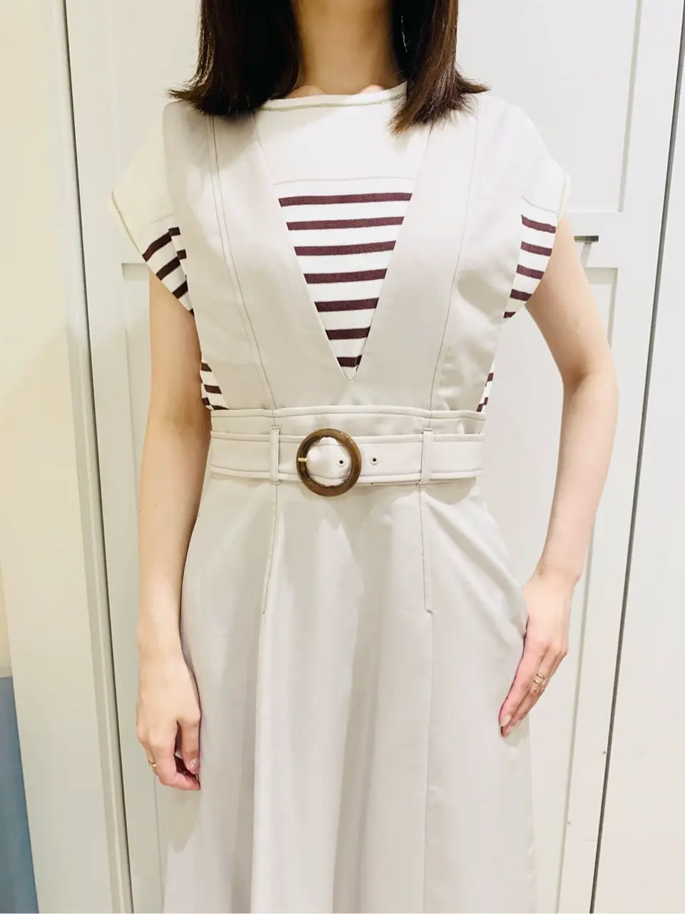 ANY SIS スタッフ コーディネート画像