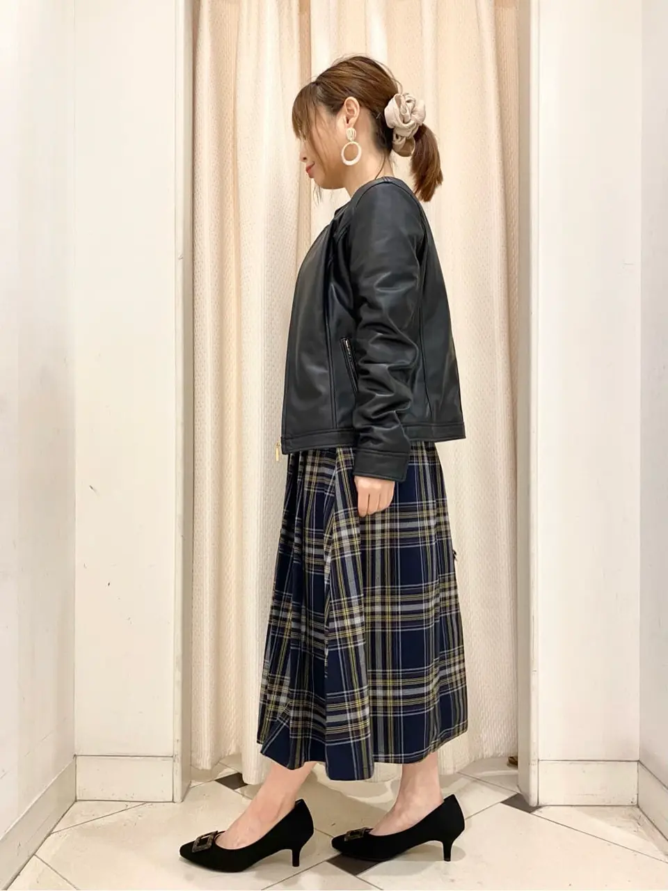 ANY SIS 横尾 コーディネート画像