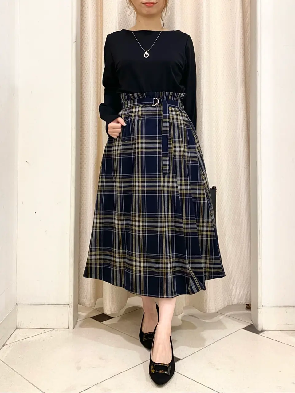 ANY SIS 横尾 コーディネート画像