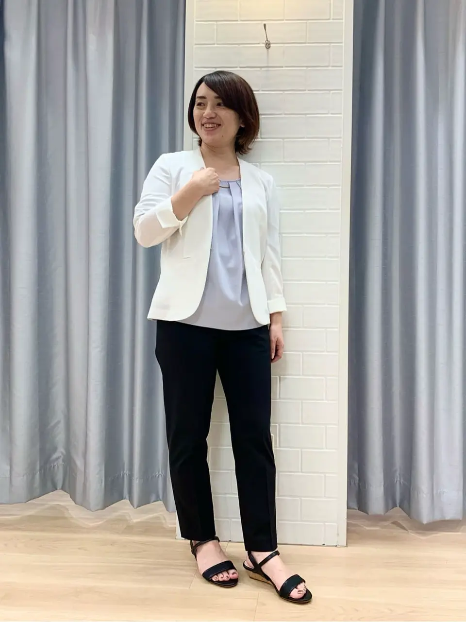 ANY SIS 丸岡 コーディネート画像