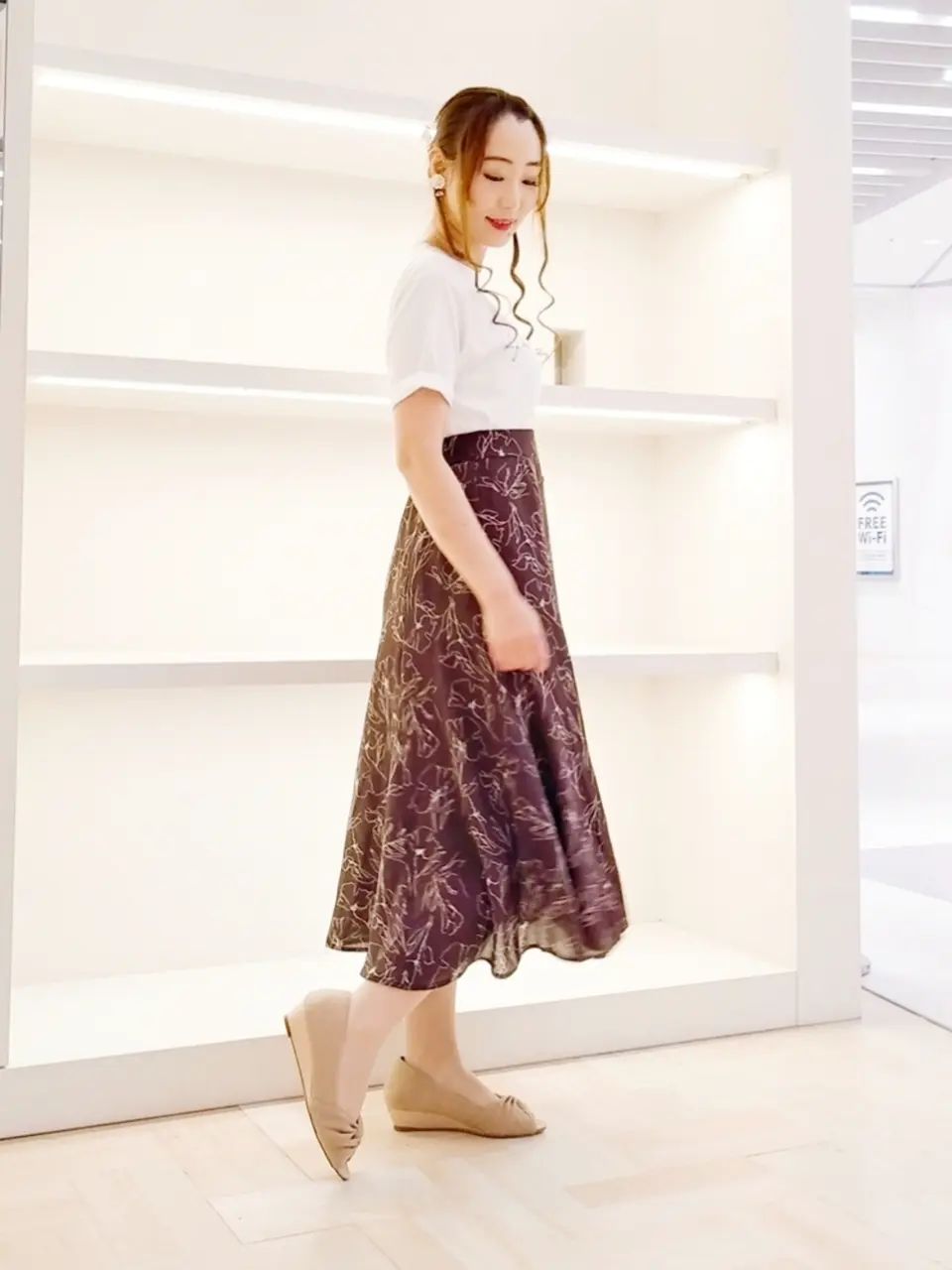 ANY SIS 福本 加奈 コーディネート画像