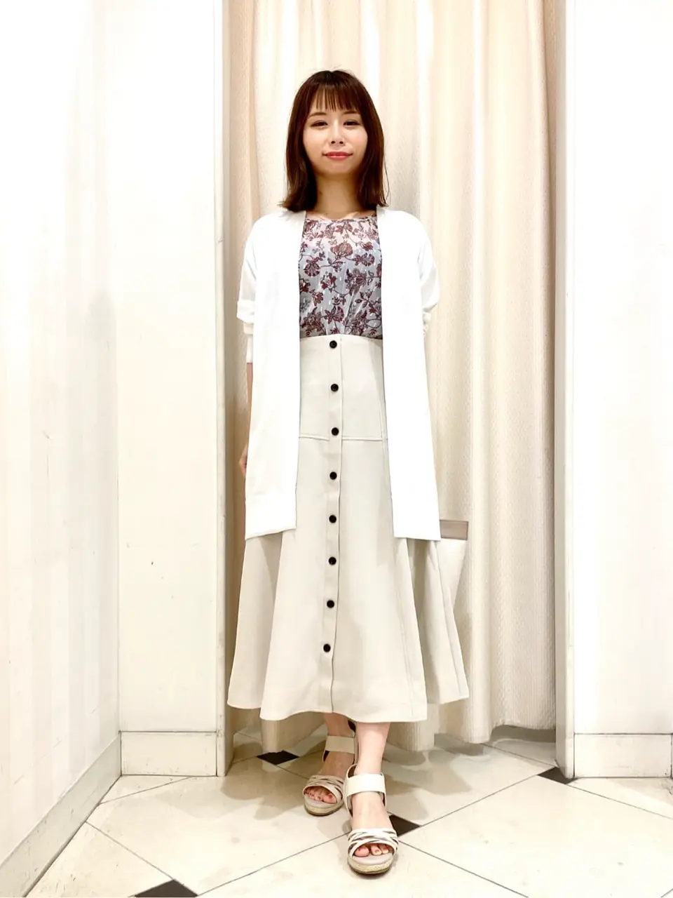 ANY SIS 横尾 コーディネート画像